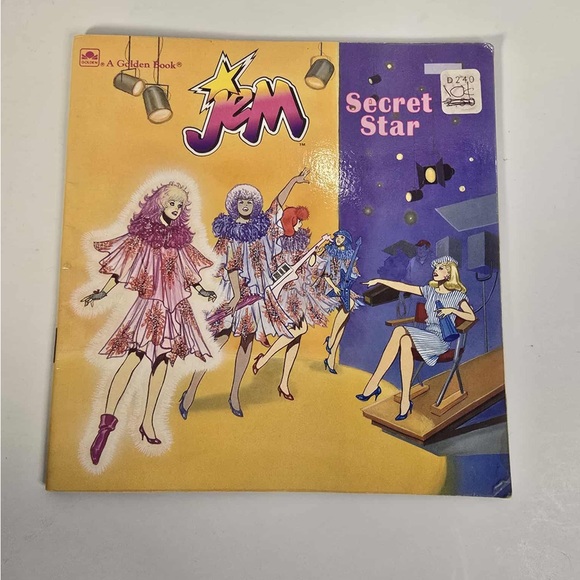 Other - Vintage 1986 Jem and the Holograms Secret Star book